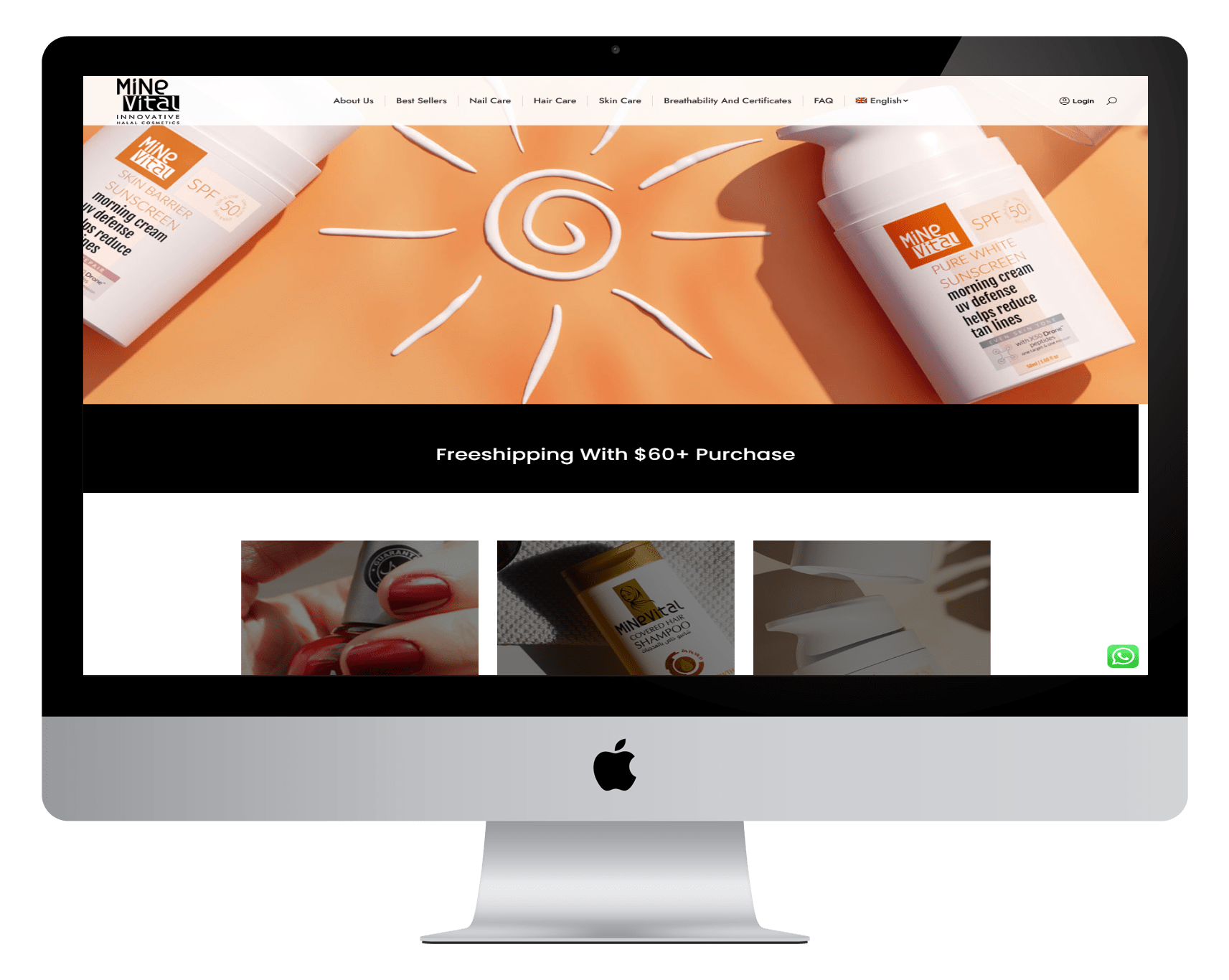 Minevital Web Sitesi