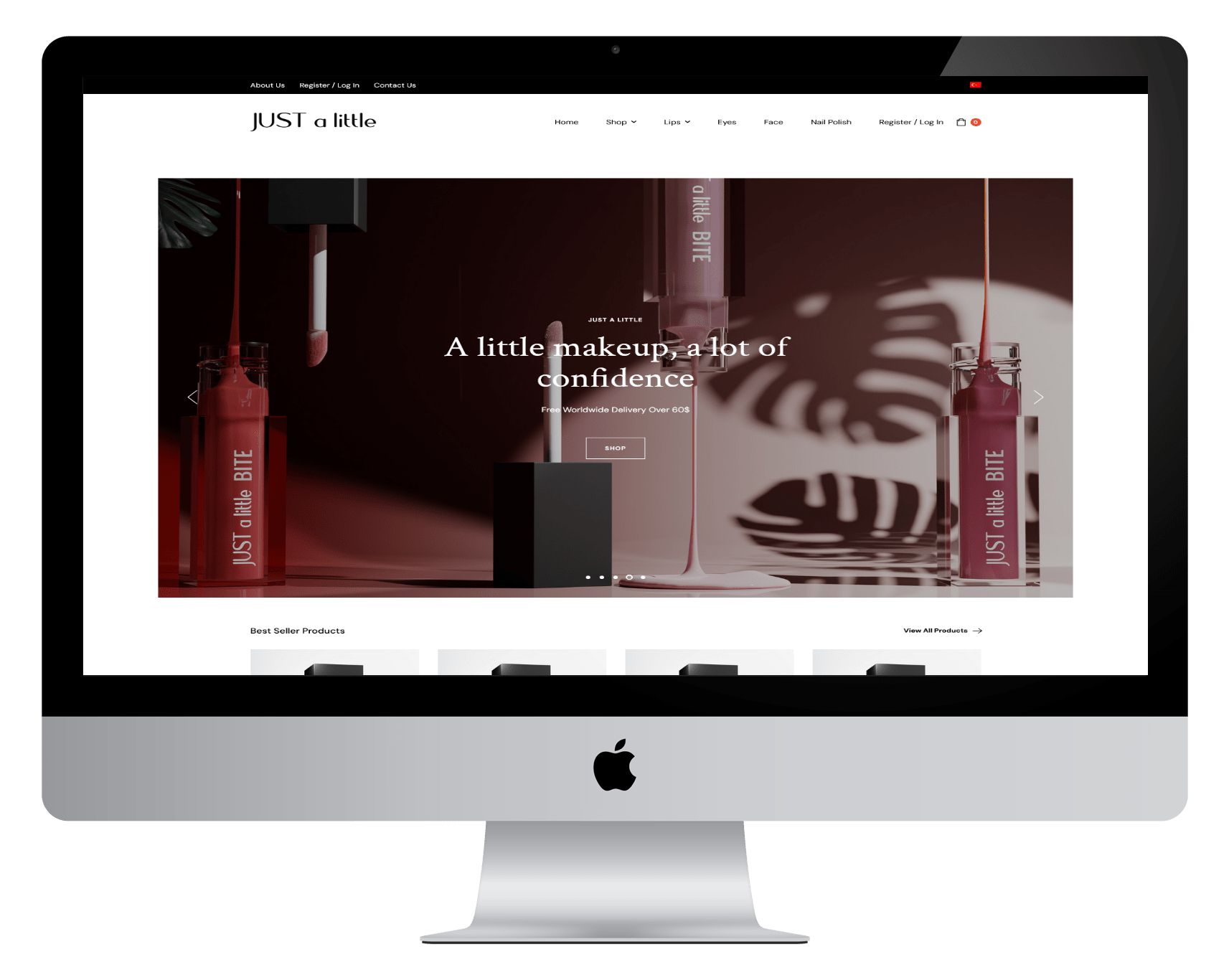 Just a Little – Kozmetik Ürünleri E-Ticaret Sitesi